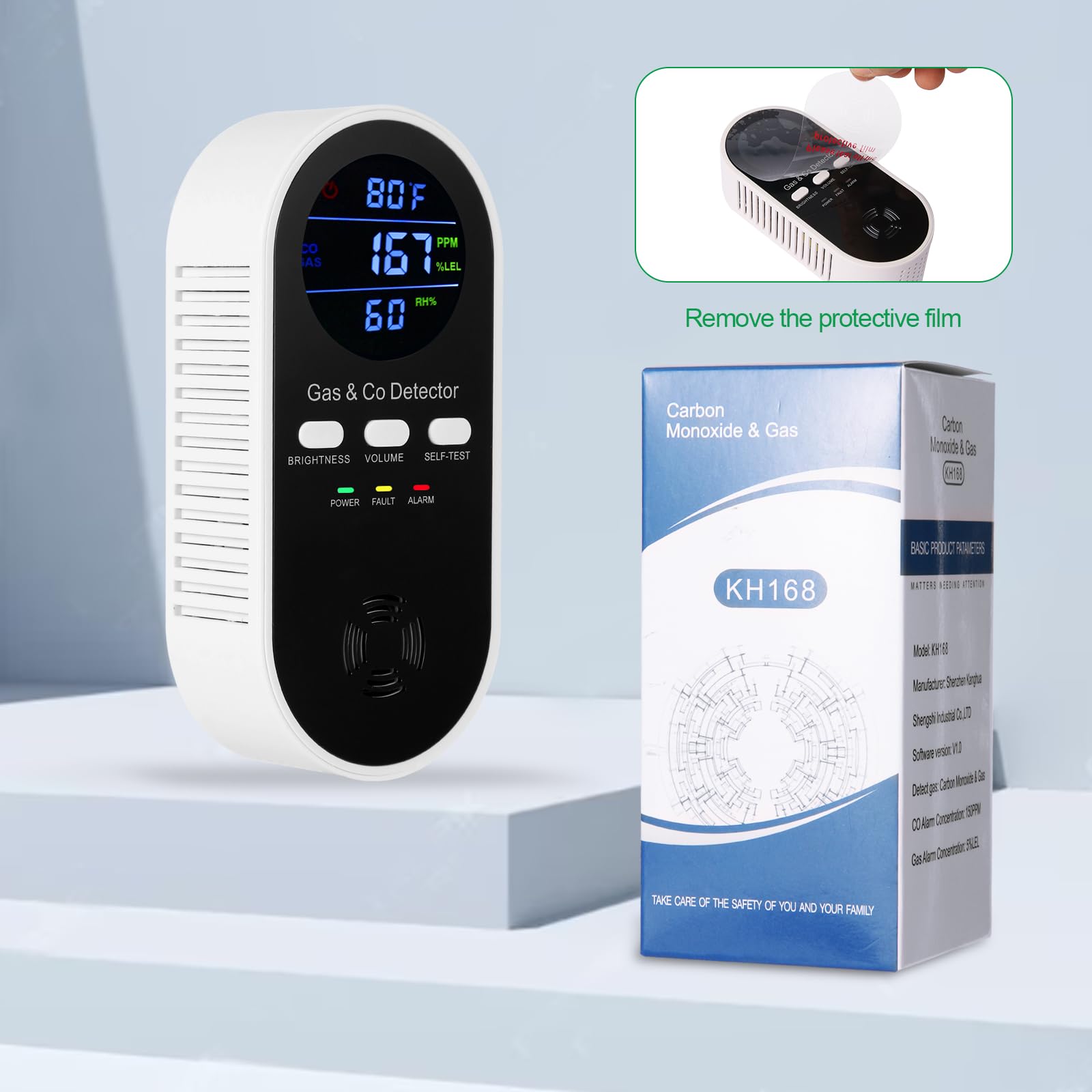 5-in-1 Combination Explosive G - Co Detector Plug 评论和价格