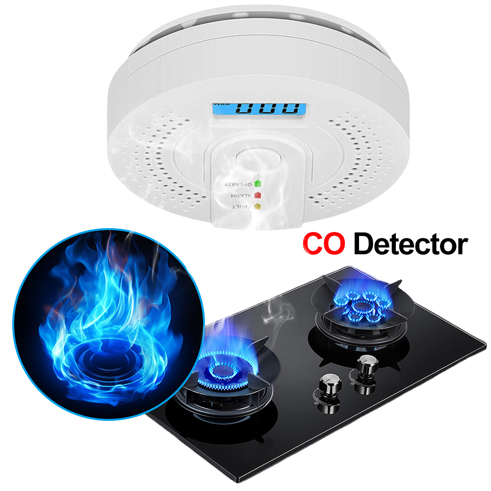 Carbon Monoxide Detector CO Ga - Smoke Detector Interconnected 评论和价格