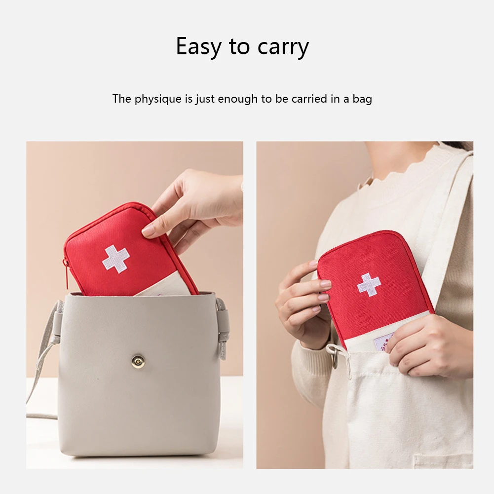 Mini Travel Medicine Bag Porta - First Aid Bag Kit 评论和价格
