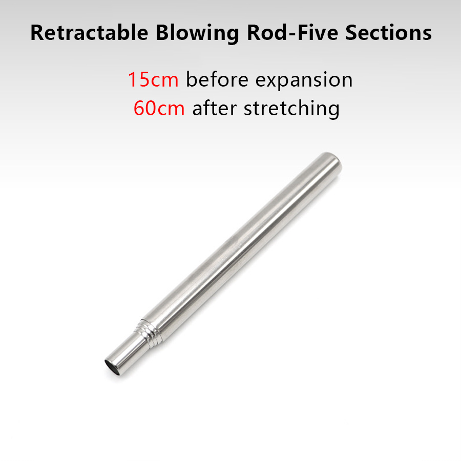 Stainless Steel Blowpipe Pocke - Fire Extinguisher Small 评论和价格