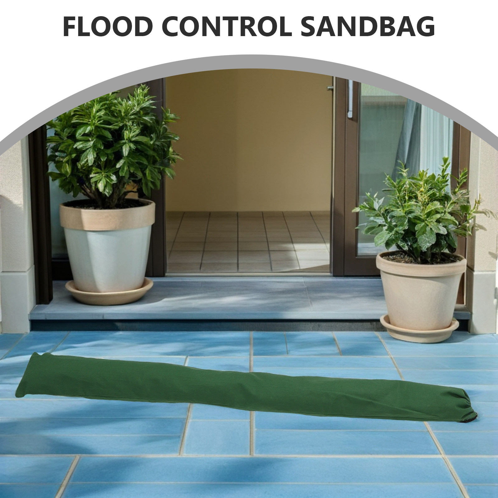 2Pcs Canvas Flood Prevention S - Flood Barrier Bag 评论和价格