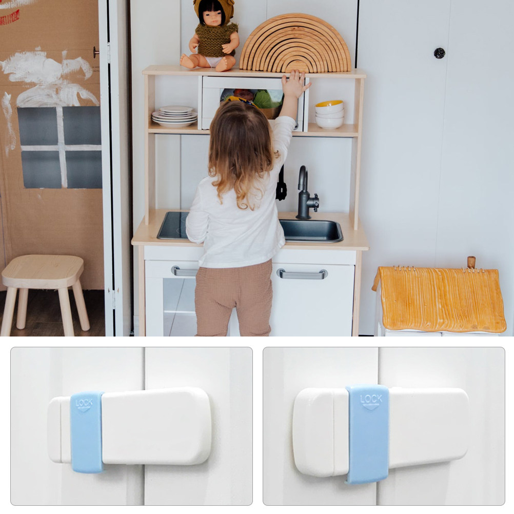 4Pcs Child Safety Cabinet Lock - Medicine Cabinet Lock 评论和价格
