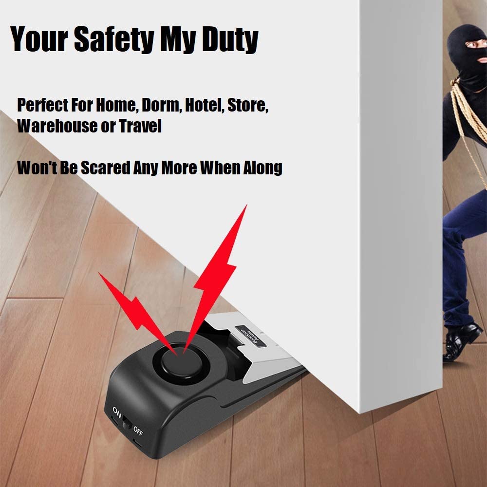 Upgraded Door Stopper Alarm Po - Door Stop Alarm 评论和价格