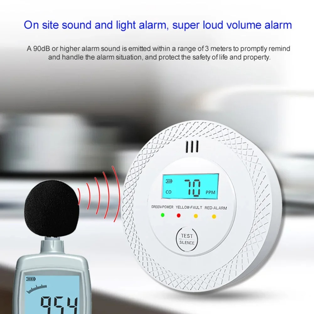 Carbon Monoxide Alarm Detector - Smoke Detector Interconnected 评论和价格
