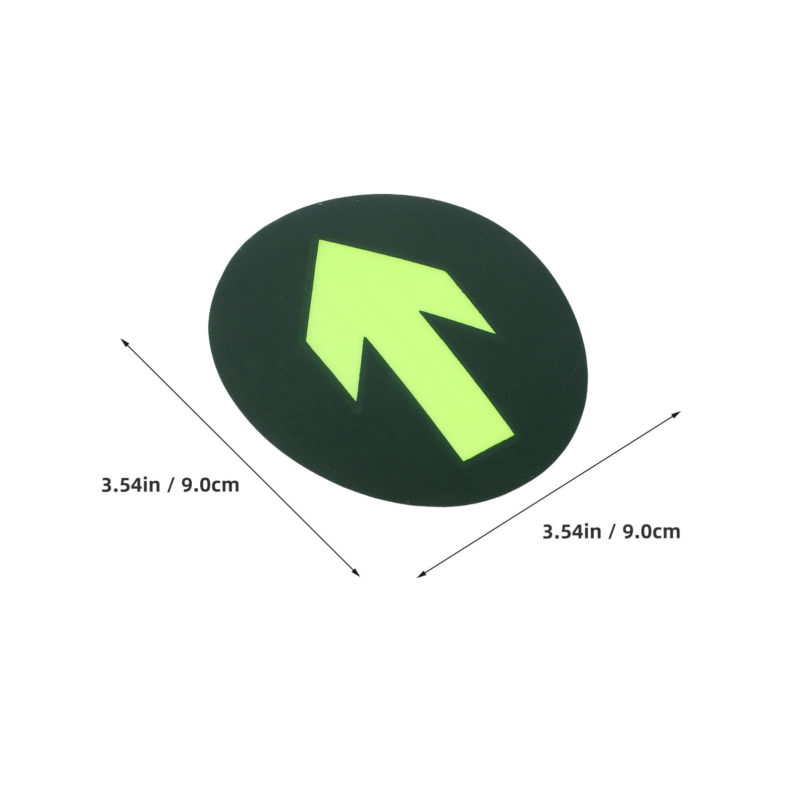 10Pcs Safety Floor Sticker Glo - Emergency Exit Sign 评论和价格