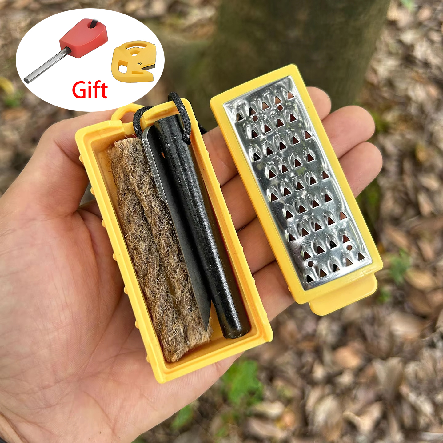 NEW Outdoor Camping Flint Set  - Fire Extinguisher Small 评论和价格