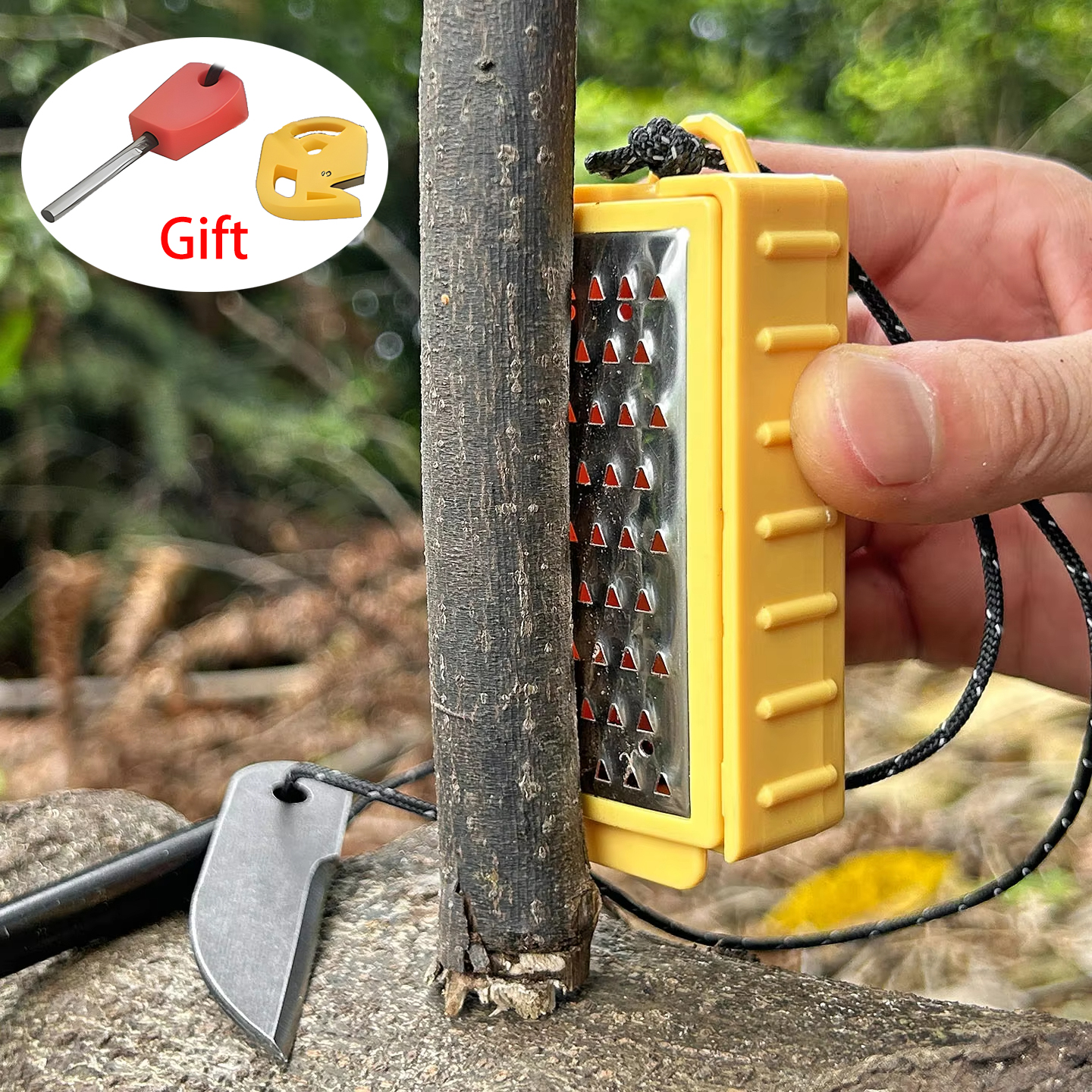 NEW Outdoor Camping Flint Set  - Fire Extinguisher Small 评论和价格