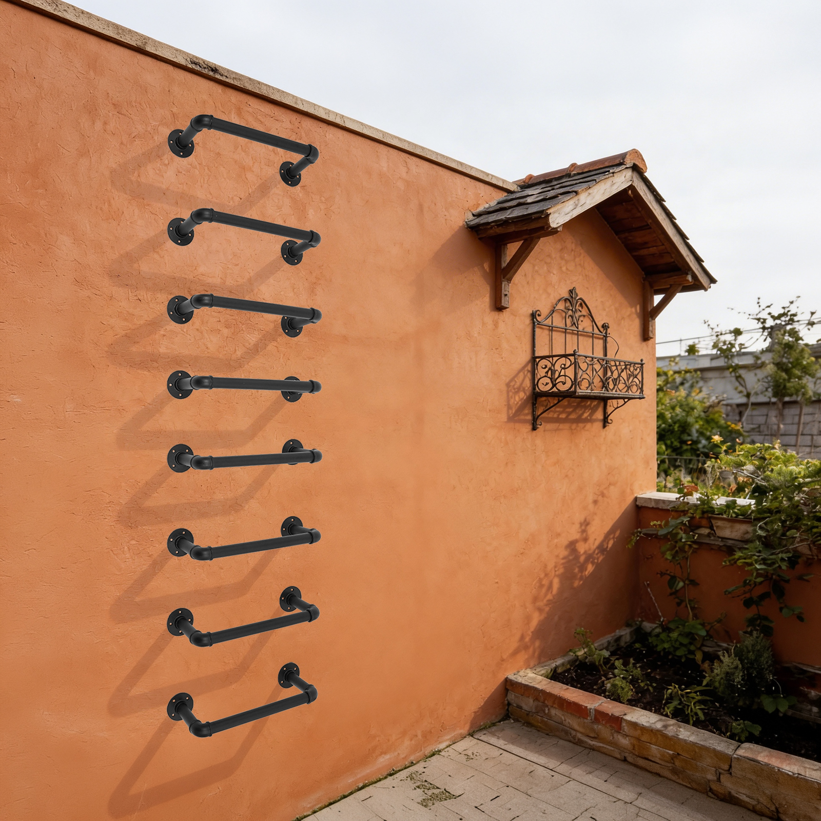 Essential Wall-mounted Ladder, - Fire Escape Ladder 评论和价格