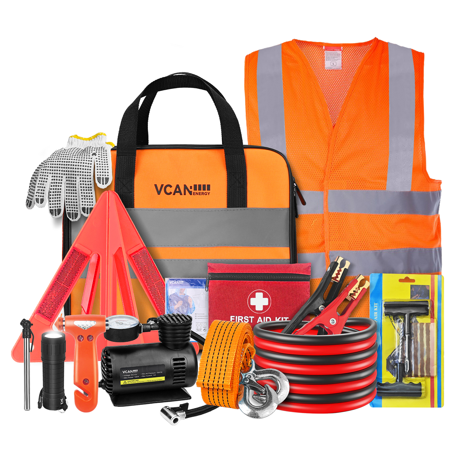 Emergency Safety Kit Bag with  - First Aid Bag Kit 评论和价格